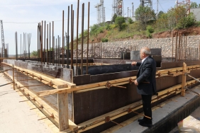 Başkan Esen, çalışmaları süren projeleri inceledi