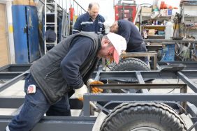 Belediye, taşınabilir banyo, tuvalet ve mutfak üretimine başladı