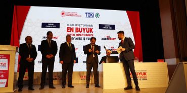 Çankırı’da 2063 konutluk TOKİ için kura çekildi