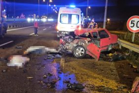 Çerkeş’te feci kaza: 2 ölü 3 yaralı