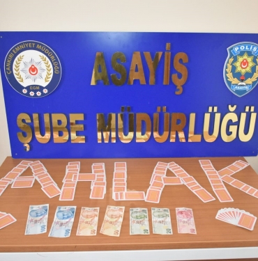 Kumar oynayanlara suçüstü yapıldı