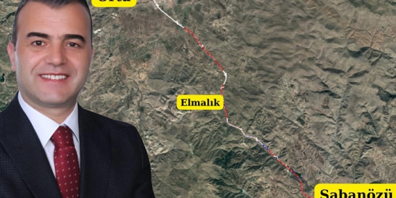 Orta’da yeni yol projesi start aldı