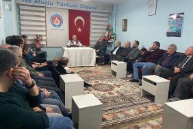 TÜRKAV Salı sohbetlerinin konuğu Başkan Esen oldu