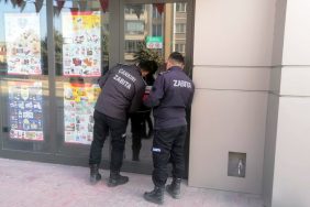 Zabıta ekipleri, Çankırı’da 2 zincir marketi kapattı
